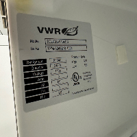 VWR Undercounter Stainless Steel Refrigerator image 1